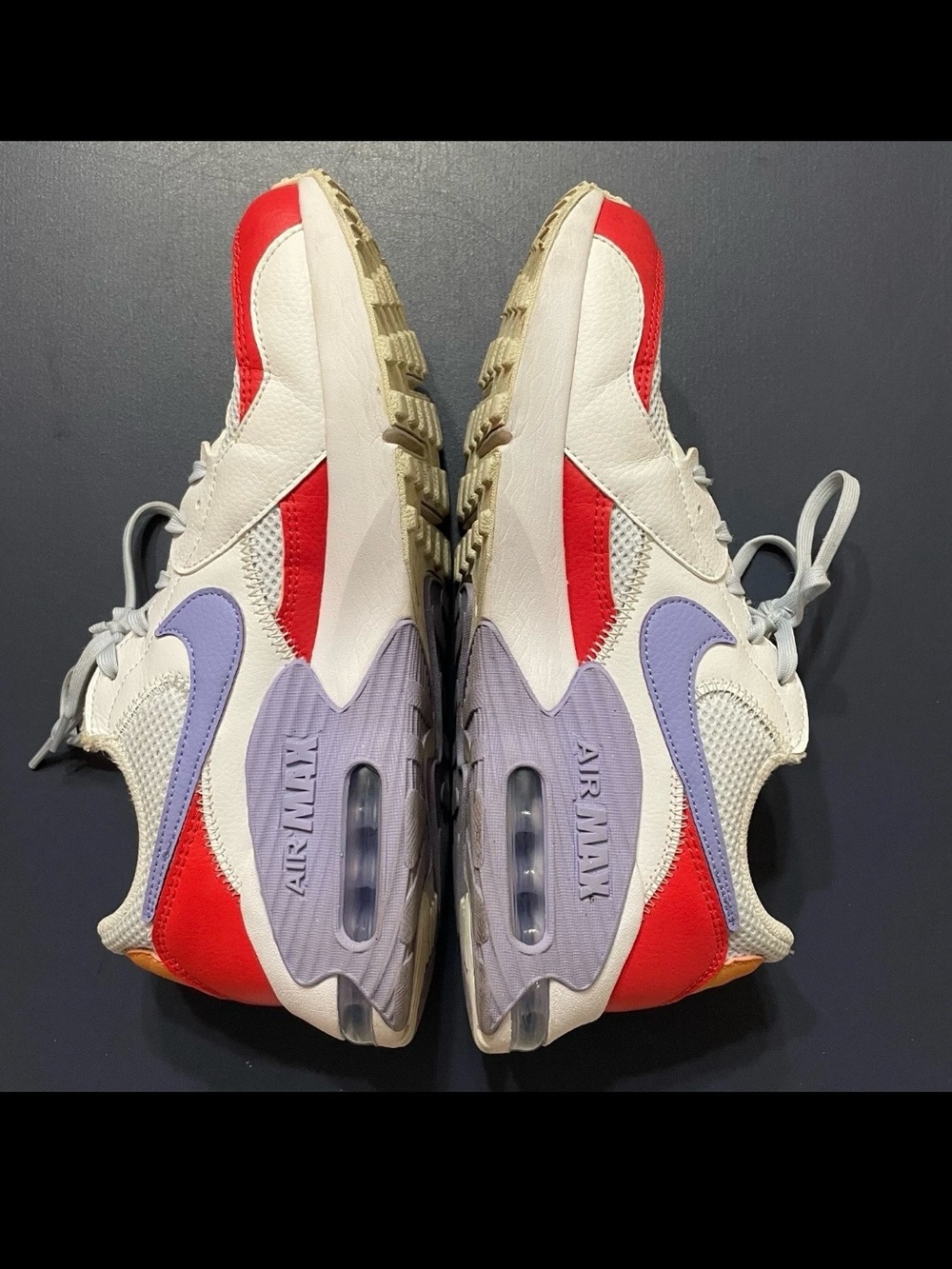 Nike Air Max Excee Womens 10 White Red Purple Colorway Nike Shoes Sneakers